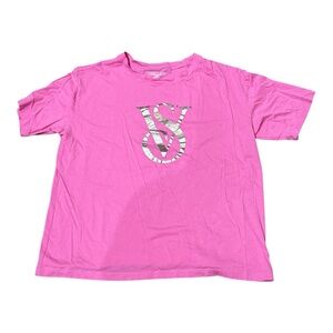 Victoria's Secret Kids Tee in Bright Pink size M